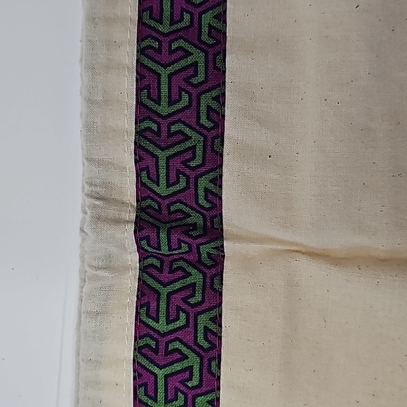 Tory Burch Canvas Drawstring Large Dust Bags Set of 2 - Picture 5 of 8